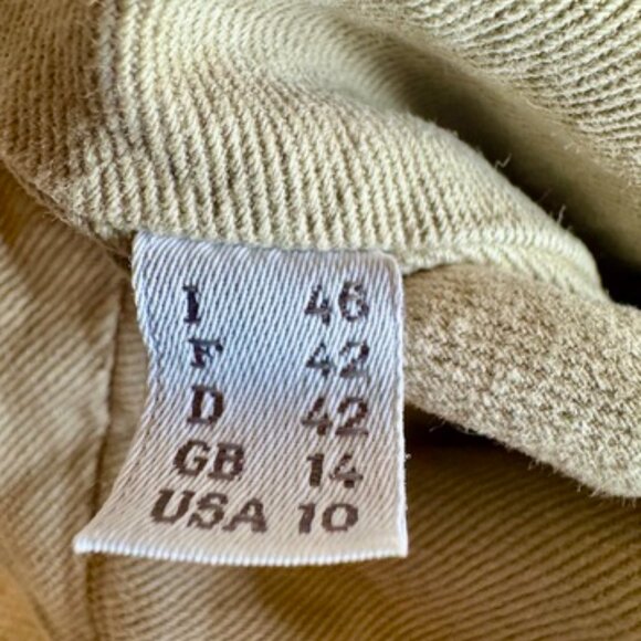 Vintage Y2K Philosophy Di Alberta Ferretti Snap Button Cotton Canvas Jacket - Picture 10 of 14